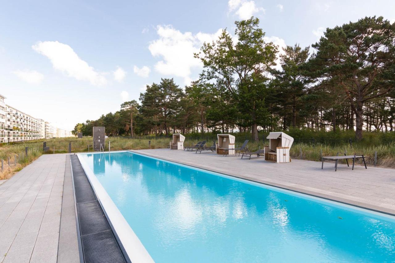 Avella "Sundowner" Mit Meerblick, Innenpool Und Eigener Wallbox Binz Bagian luar foto